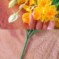 2pcs/3pcs Árbol De Margarita Artificial De 37CM(H) Estilo INS Decoración De Hogar Para Mesa Y Escritorio Flores Artificiales Sin Vaso - details 16