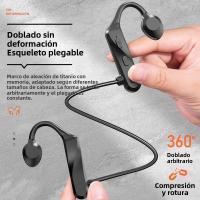 Auriculares De Conducción Ósea K69 Bluetooth HiFi Deportivos Con Micrófono Impermeables Y Cable De Colgante Para Oídos - details 4