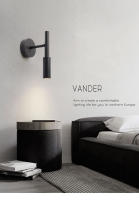 Lámpara De Pared Moderna Vintage LED Nordic Ajustable Para Dormitorio Sala De Estar Baño Iluminación Decorativa Con Fuente De Luz LED Incluida - details 1