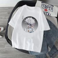 Camiseta Anime Hunter X Hunter Manga Japonés Hisoka Killua Zoldyck Kawaii Divertida Manga Corta Estilo Casual Para Mujeres - details 20