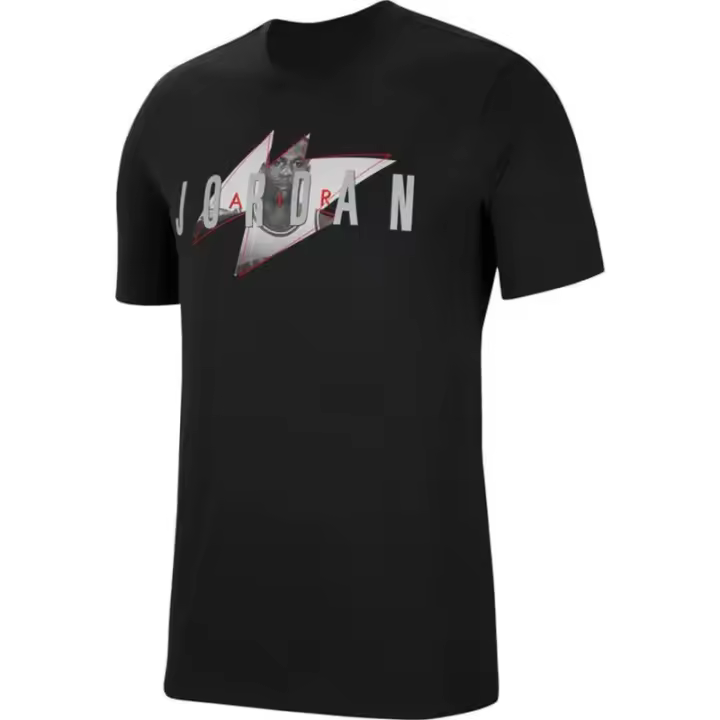 Camiseta Air Jordan - Face Graphic Black. - 1