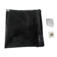 Cortina De Puerta Magnética Antimosquitos 1 Pieza Tamaño 100CM X 210CM Tejido Suave Para Decoración De Hogar Y Privacidad - details 4