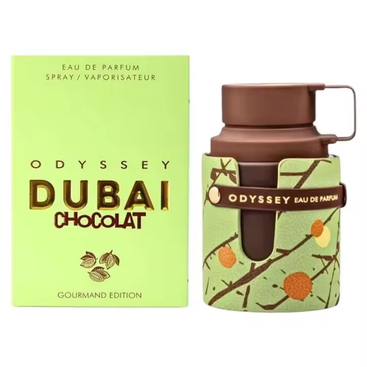 Perfume arabe unisex Odyssey Dubai Chocolat Armaf 100ml,Fragancia dulce, única, exclusiva, oriental, Colonia de hombre y de mujer NOVEDAD - 1