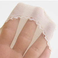Calcetines Cortos Para Mujer Ultradelgados Antideslizantes Con Fondo De Algodón Transpirables Y Elásticos Para Verano 5/10 Pares - details 4