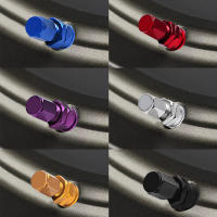 Kit De Valvulas De Rueda Para Coche Camión Motocicleta 4Pcs Con Cierre De Polvo Metálico Y Tornillo Material De Aluminio - details 11