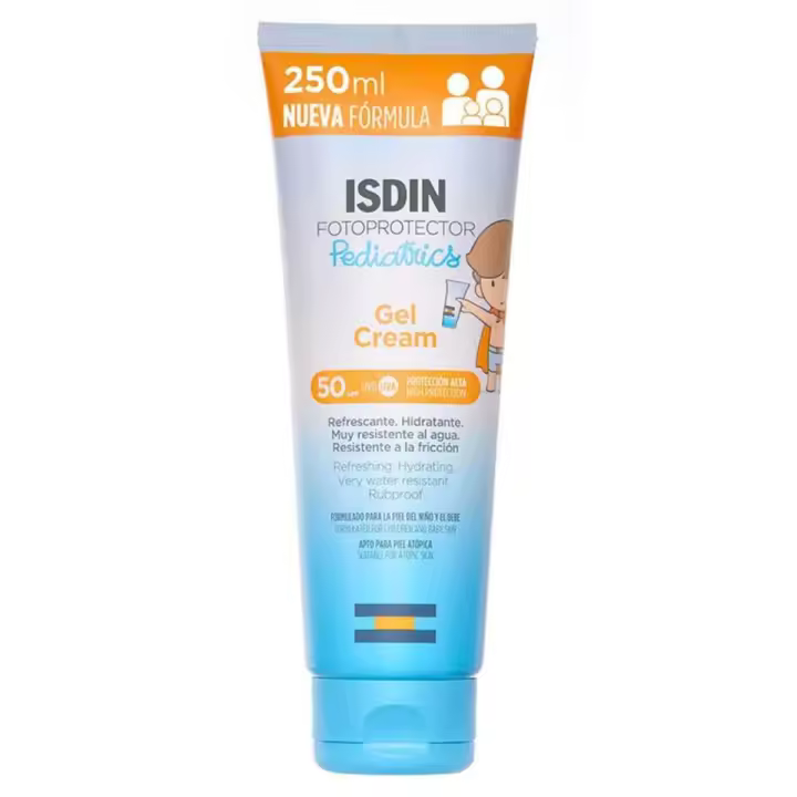 Crema Solar Isdin SPF50+ 250ml para Niños - 1