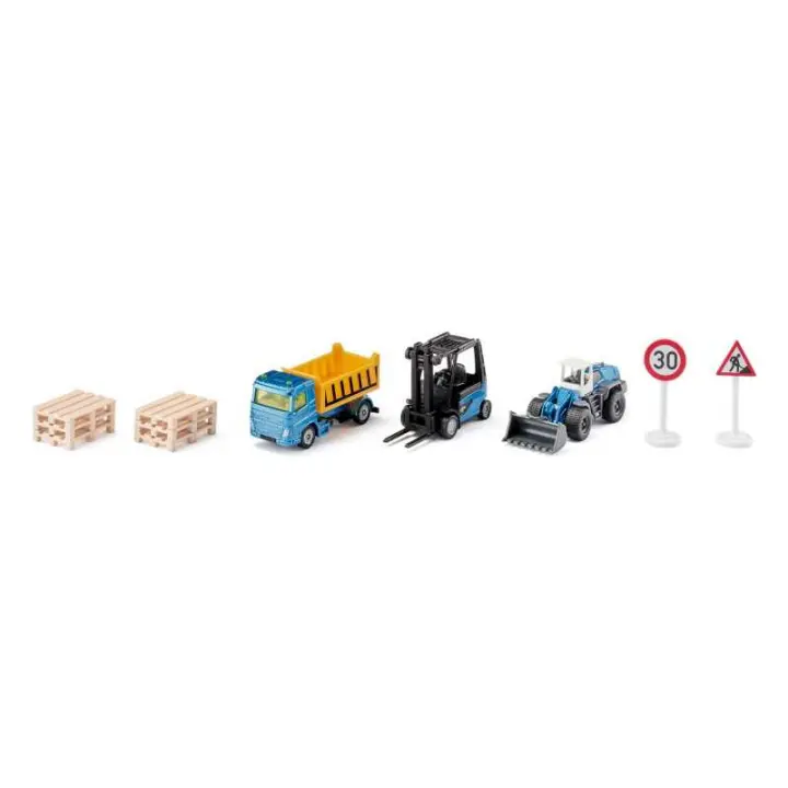 Siku - Conjunto de Construcción Maquinaria Pesada Realista - Juego de Regalo para Niños - 1