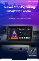 Junsun AI Voice Car Radio Stereo For Citroen C5 2008 2009 2010 2011 2012 2013 2014 2015 2016 2017 Car Auto Radio Built-In Wireless Carplay For Apple & Android Auto Automotive Multimedia Touch Screen 360 camera Car Intelligent Systems With GPS Navigation - details 0