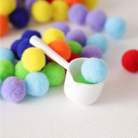 Juego De Aprendizaje Sensorial Montessori Para Niños Juguete De Coloración Y Alineación 78 Piezas Set De Pompom Para Niños De Preescolar Y Jóvenes - details 4