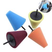 Pulidor De Coche Pincel De Esponja De Poliuracano Para Cera Automotriz Kit De Pulido De Ruedas Y Eje Herramienta De Limpieza Para Vehículos - details 3