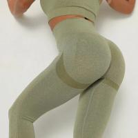 Pantalones De Yoga Para Mujer Selloso Compresión Leggings De Entrenamiento Con Control Abdominal Alto Cinturón Deporte Alimenticio Gimnasio Ropa De Ejercicio - details 20