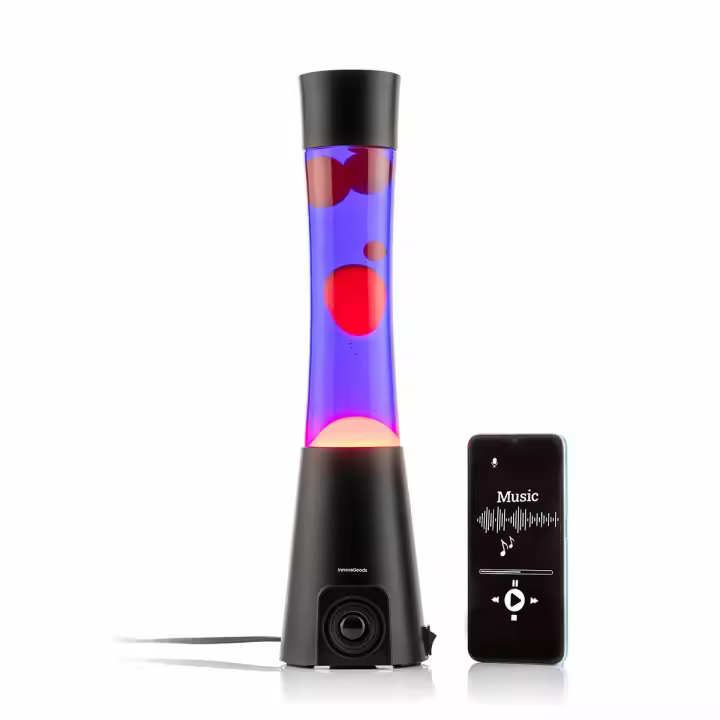 InnovaGoods Lava Lamp with Maglamp Speaker - 1