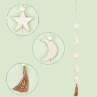 Luna Estrella Colgante de Pared Decoración de Madera Bohemio Arte DE LA Pared Decoraciones - details 10