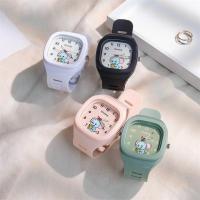 Reloj De Pulsera Infantil Luminoso De Dibujos Animados Reloj Deportivo De Silicona Moda Para Estudiantes Resistente Al Agua Display Numérico - details 8