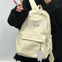 Mochila Grande De Nylon Con Gran Capacidad Para Viajes Colores Dulces Kawaii Mochila Escolar Diaria Para Estudiantes Con Cremallera - details 11