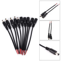 5Pares De Conectores De Cable De Cobre 12V Macho + Hembra Enchufe De Poder DC 5.5*2.1MM Para Seguridad CCTV Camara LED Y Strip - details 11