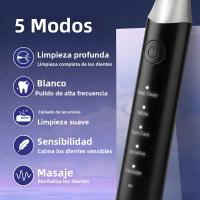 Cepillo De Dientes Eléctrico Con 6 Modos Y 4 Cabezas De Repuesto Ultrasonido Limpieza Oral Recargable USB Impermeable Para Adultos - details 13
