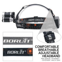 BORUiT RJ-3000 Linterna Frontal LED UV 390nm Recargable Tipo-C Super Brillante Impermeable Para Camping Pesca Y Ocio - details 4