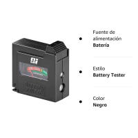 ORION91 Pack x 6 unidades Comprobador de Carga de Pilas Universal Nine&One - details 1
