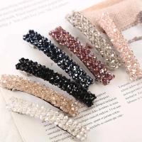 Clips Para El Pelo De Moda Con Cristales Y Cuentas Hechas a Mano Barretas Accesorios Para El Pelo Para Mujeres Y Niñas Estilo Geométrico - details 0