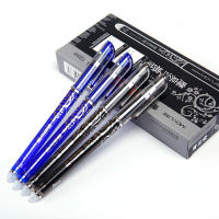 Bolígrafos De Gel Erasables Con Tamaño Completo 0.5MM Punta De Tubo Bolígrafos Lavables Tinta Negra Y Azul Estación De Trabajo Erasable - details 2