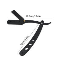 Cuchilla De Afeitar Manual De Acero Inoxidable Para Hombres Herramientas De Afeitar Barbería Estilo Shaver Cuchillas Sola Cara - details 3