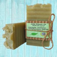 2 Jabones Artesanales con Aceite de Laurel. Dermatitis, Psoriasis. Piel Sensible. Pumarshop Cinnia Natura. Artesano. Hecho a mano - details 4