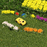 Juego De 28 Piezas Miniatura De Escena De Terreno Con Hierba Artificial Para Juego De Sándwich Y Paisaje Micro En Caja - details 4