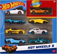 Hot Wheels Pack 8 vehiuclos Modelos Surtidos  (Modelos aleatorios ) Mattel HPV78 - details 2