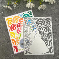 Molde De Corte De Ángel Para Novia Pareja En Metal Para Scrapbooking Decoración Y Artesanía De Papel Patrón De Figura Humana - details 3