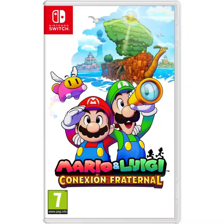 MARIO & LUIGI: CONEXIÓN FRATERNAL PARA NINTENDO SWITCH JUEGO FÍSICO VERSIÓN ESPAÑOLA GARANTÍA EUROPEA SPANISH VERSION     VERSIÓN ESPAÑOLA GARANTÍA EU - 1
