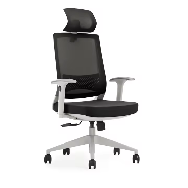 Cromad Gama Senior SE3000 Silla de Oficina Ergonómica con Soporte Lumbar y Respaldo de Malla - 1