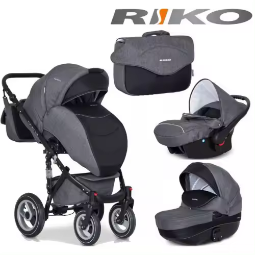 RIKO - Carrinho multifuncional BRANO + CARLO Carbon - 1
