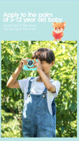 Cámara Infantil de Dibujos Animados con Doble y Disparo Único - Cámara de Fotos y Vídeo para Niños y Niñas de Juguete de Juegos Creativos - details 11
