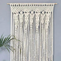Cortinas De Pared Montadas De Lujo Rural Tejidas Estilo Coreano Para Sala De Estar Y Dormitorio Decoración Hogareña - details 7