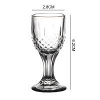 Juego De 6 Copas De Vidrio Pequeñas Y Compactas Para Bebidas Ecológicas Y Duraderas Conjunto De Dispensador De Vino Y Licor - details 5