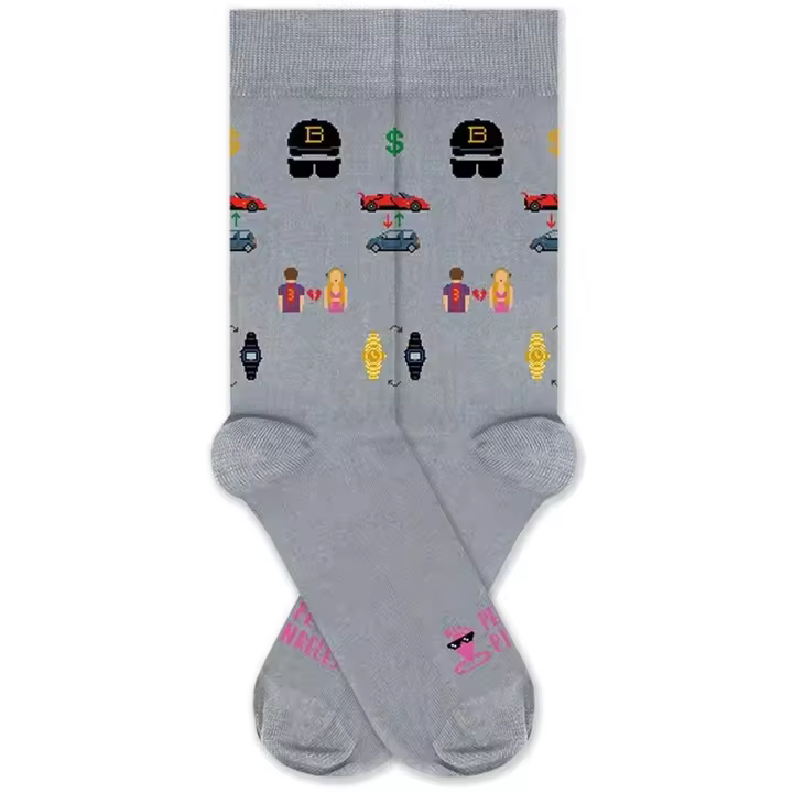 Calcetines marca Pepe Pinreles modelo No Te Piques para hombre en color gris - 1