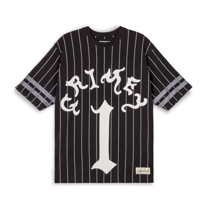 Camiseta Fútbol Americano Grimey Causing Panic Black - 1