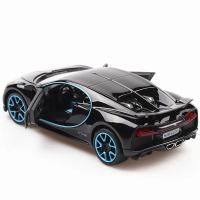 Modelo De Coche De Lujo Bugatti Chiron 1:32 En Aleación De Metal Con Sonido Y Luz Colección Para Niños Simulación De Deportivo - details 10