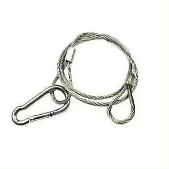 KARSAFE5MM Otro equipo Vivo Otros accesorios de iluminación KARMA SAFE 5MM STEEL SAFETY CABLE CHARGE 50 KG - 1