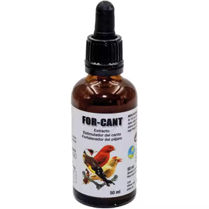 Canariz Estimulador del Canto para Aves 50 Ml - Fórmula Concentrada con Extractos Naturales y Vitaminas - 1