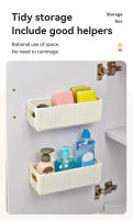 Organizador De Almacenamiento Multifuncional WORTHBUY Estante Para Cocina Colgante Sin Perforar En Plástico Blanco Y Transparente - details 13