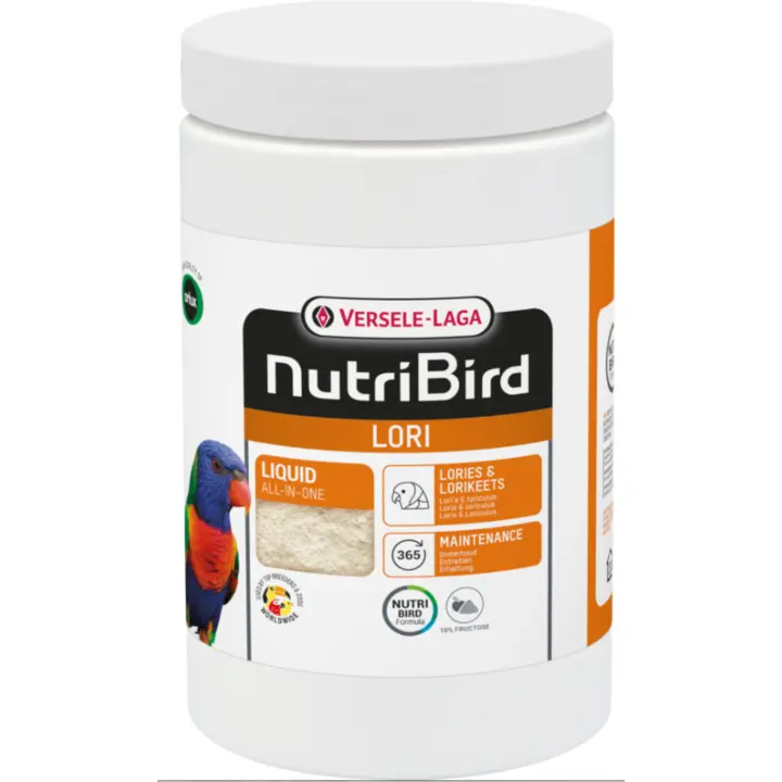 Versele-Laga Nutribird Lori 700 Gr. Orlux. Alimento Completo para Loris y Loriquitos con OPTI DIGEST, OPTI FEATHER y OPTI CALCIUM - 1