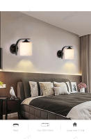 Lámpara De Pared E27 Sconce Retro De Hierro Para Decoración De Sala De Estar Y Dormitorio Iluminación Nórdica Con Interruptor Luz De Pared Interior - details 11