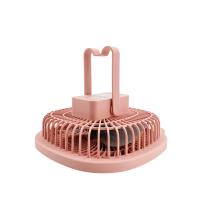 Cool & Cute Ventilador Portátil con Luz LED - Mesa y Camping - Ventilador USB (Rosa) - details 1