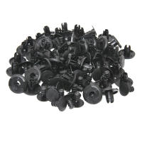 50 Piezas De Clip De Retención De Arrayanes Para Automóvil Universal Plástico 8MM Agujero Punta De Prensa Para Parachoques Y Bumper - details 3