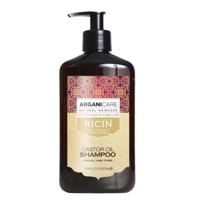 Champu Acelerador de Crecimiento con aceite de ricino Arganicare - 1