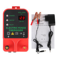 Controlador De Voltaje Alta Tensión Para Valla Eléctrica Con Pantalla LCD Alarma De Alta Decibelios Impermeable 10KM - details 12
