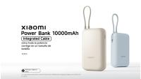 Xiaomi Power Bank 10000mAh Integrated Cable - Pocket Edition 22.5W, Powerbank Compacto con Cable Tipo-C y USB, Carga Rápida - details 0