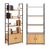 Estantería tipo loft con armario cerrado 58.5x23.5x144cm Estantería tipo loft con mueble cerrado, fabricada con materiales de primera calidad y diseñada siguiendo las últimas tendencias. - details 10